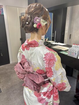 ケンジ 横浜(KENJE) ゆるふわヘア/浴衣ヘア/まとめ髪/花火大会