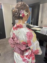 ケンジ 横浜(KENJE) ゆるふわヘア/浴衣ヘア/まとめ髪/花火大会