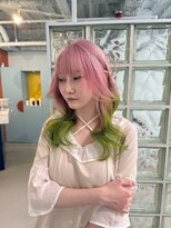 クリム(qulim)&nbsp;☆ピンク＆ネオングリーン