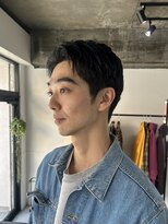フゾンカウチ(fuzon kauti)&nbsp;MEN’S/リバースセンターパート/ニュアンスパーマ/