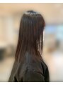 ナチュラル 仙台東口店(Natural)&nbsp;素髪風ナチュラルな縮毛矯正・ミディアム・ロブ
