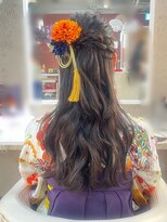 ロゼ(Rose'.)&nbsp;ゆるフワハーフアップ