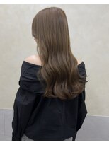 フレームプラス 天王寺あべの店(FRAME+)&nbsp;ブリーチなし☆オリーブシナモンベージュ