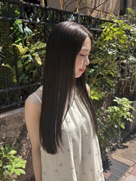 テンバイシオミエイチ(10 by shiomi H) 髪質改善ストレート　ホリスティックカラー