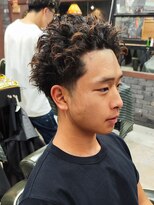 スリーセント 栄(3/cent)&nbsp;仏陀パーマ/ブッダパーマ/スパイキーショート/テーパーフェード
