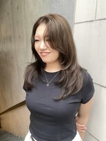 オルア 表参道(Orua)&nbsp;レイヤーカット×ミントベージュ