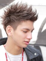 リップス 表参道店(LIPPS)&nbsp;グランジツーブロックスマートマッシュジェントルマン刈り上げ