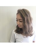 10代20代◎外国人風スロウカラー☆フォギーベージュ