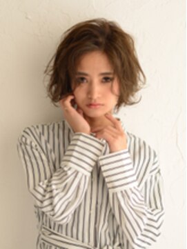 アース コアフュールボーテ 長野稲田店(EARTH coiffure beaute) 大人かわいいラフ感ショート☆