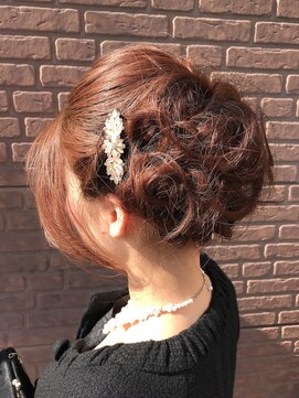 美容室メデューサ都府楼店 結婚式・パティー・セレモニー・デート最旬およばれヘア