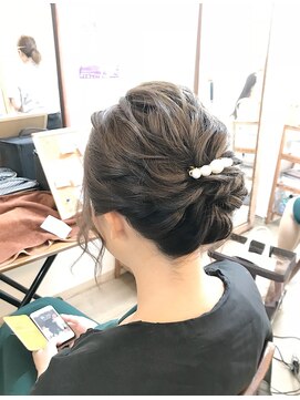 ロカット サロン(Roquat Salon) ボブアップアレンジ 【ヘアアレンジ 立川/立川南/八王子/袴】