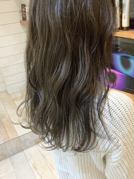 ネオリーブ アンド 渋谷店(Neolive &) ハイライト × マットベージュ