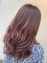 フォルツエアーユアン(hair clinic salon fforts h air yuan) ベリーベリーピンク