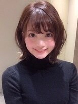 アイドットオオサカ(i.Osaka) イメチェンヘアくびれミディ！前髪カットラベンダーカラー