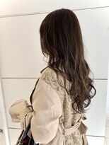 ヘアーロギア 栄店(hair LOGiA)&nbsp;★hair LOGiA★　イルミナオーキッド　ロングウェーブ　横
