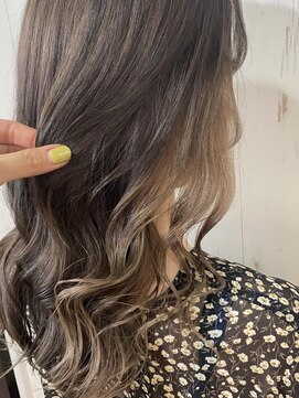 ワンクリエーション(ONEcreation) #インナーカラー#ベージュ