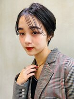 リベルテ(LIBERTE)&nbsp;銀座　LIBERTE小顔ショート×アッシュブラック