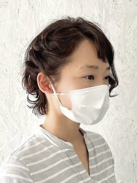 ザヘアメイクシェア(THE -HAIR MAKE SHARE-) くせ毛を活かす☆アレンジ付きのおでかけカット