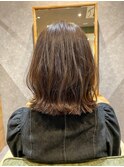 グレージュ★くびれボブ