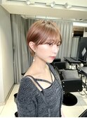 クールショート20代30代40代大人マッシュショート前下がり小顔