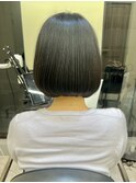 桜木町　ボブ　ミニボブ　白髪染め