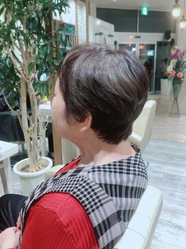 リュドール 春日井店(Rue D'or) リュドール春日井　加藤みかこ　ハイライトショート