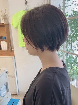 アミュレ(Amule) 垢抜けショートボブ年間通して扱いやすい飽きないスタイル40代