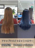 髪質改善/艶髪/ニュアンスカラー/酸性縮毛矯正/ダメージレス