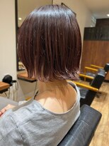 フルショウ アシヤ(FURUSHO ASHIYA)&nbsp;ミニボブ　外ハネ　ラベンダーカラー