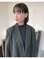 ナループロア ハチ(Nalu pu loa hachi)&nbsp;ボブパーマ/黒髪パーマ/切りっぱなしボブ/ショートボブ