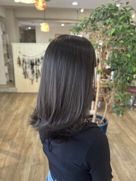ヘア カンパニー トワ 千葉店(TOWA) 千葉/千葉駅/ブリーチなし/ダブルカラー/グレージュ/透明感