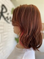 ヘアーリール 横代店(Hair Rire)&nbsp;イヤリングカラー