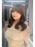 【新規】6900円★カット＋ケアカラー◆韓国風ヘアセット付き◆６０%off