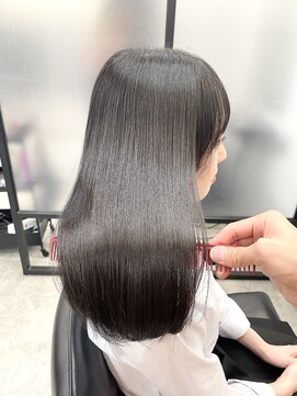 サロウィン 池袋(SALOWIN) 美髪矯正 × 柔らかストレート × 髪質改善 #260