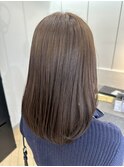 20代30代40代艶感髪質改善ストレートミディアムレイヤー