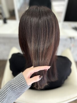 ウィズヘアー 東原店(Wiz hair) 大人可愛いボルドー