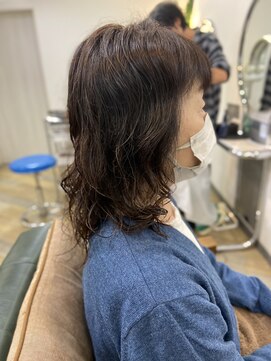 ビィーワンイースト(Be 1 EAST) ミディアムパーマ