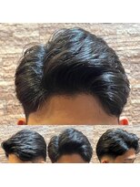 アールドボーテ 理容室(R de Beaute) 銀座 ローフェード ナチュラル七三