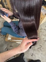 ウィークエンド(WEEKEND)&nbsp;ワインレッド【カット＋ブリーチなしWカラー＋TR13800円】