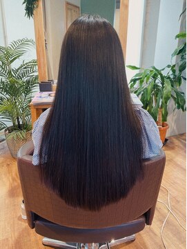 サンテフォーヘアー(SANTE for hair) Aラインのワンレングス