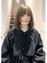 クイン(qin)&nbsp;顔周りレイヤーミルクティーベージュ