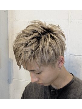 エフフォーユアヘアー 北方店(F for your hair) メンズふんわり無造作スタイル