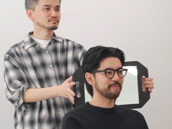 イナフ(ENUFF)の写真/[代々木駅]大人世代の男性が多く来店する一席のみの美容室。同世代の美容師だからできる提案と空間作り。