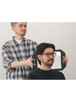 [代々木駅]大人世代の男性が多く来店する一席のみの美容室。同世代の美容師だからできる提案と空間作り。