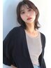 【白髪染め】カット+グレイカラー+エイジングトリートメント￥15950→￥13500