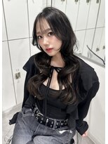 ユーフォリア 渋谷グランデ(Euphoria SHIBUYA GRANDE) くびれヘア 韓国風巻き レイヤーカット 顔周りカット SAYAKA