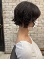 ヘアーアートシフォン 川口東口店(hair art chiffon)&nbsp;ショートでのパマーマスタイルで朝の忙しい時間も簡単にセット◎