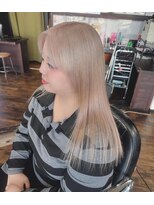 ガルボ ヘアー(garbo hair)&nbsp;艶髪　ハイトーン　ロングハイトーン