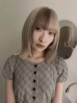 イェッカ(YECCA) ベージュ×ブラウン