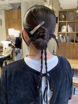 ルーム 烏丸(Room) カチモリヘアセット/今中/enu烏丸/京都美容室